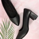 Pointed Toe Block Pumps