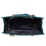 Textured Structured Quilted Tote Bag