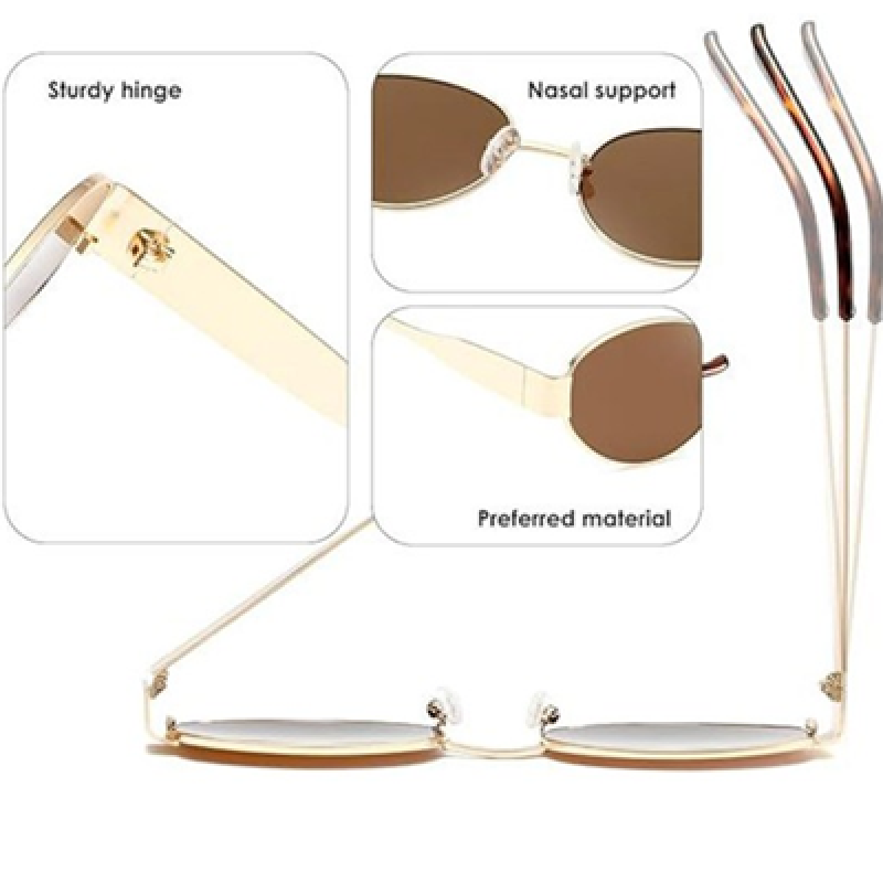Round Sunglasses with UV Protected Lens