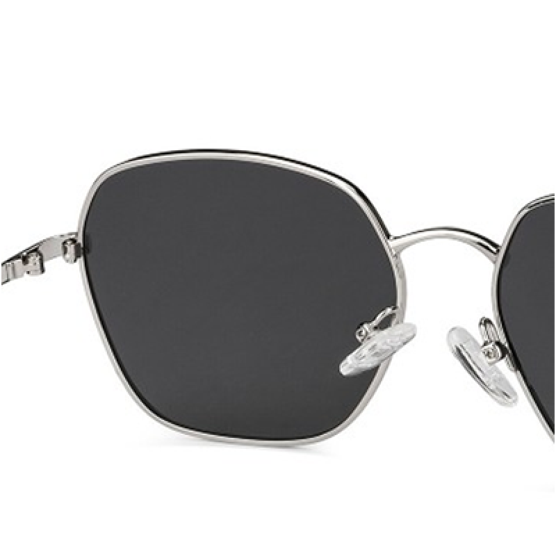 Grey Lens & Gunmetal-Toned Other Sunglasses with UV Protected Lens